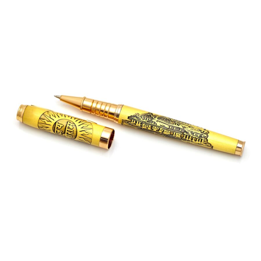 Ayodhya Mandir Golden Pen
