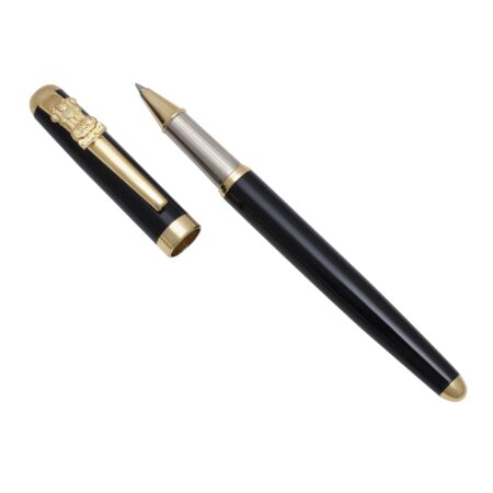 Black and Golden Chrome Finish Pen